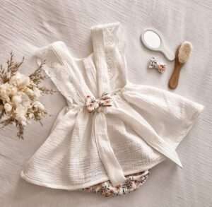 robe cérémonie culotte fleurie
